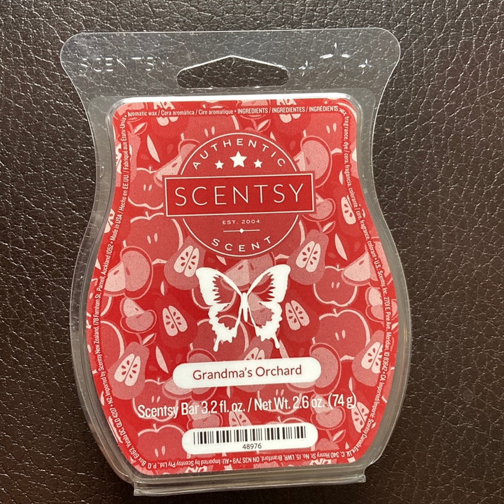 Scentsy grandmas orchard wax